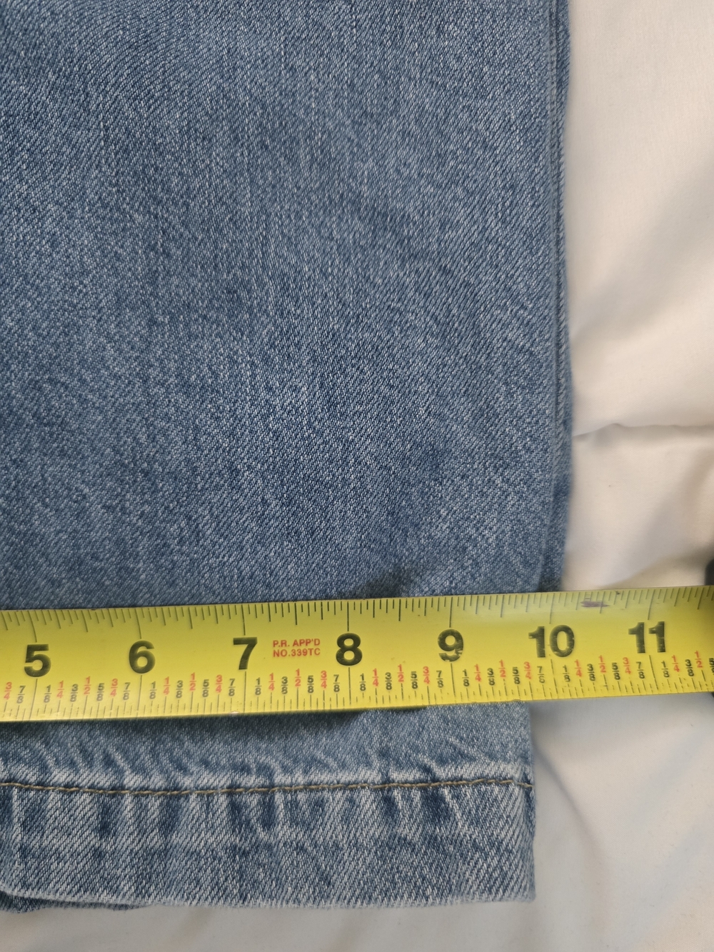 ​Zara High-Waist Elastic Waist Wide Leg Jeans - XS - Picture 9 of 11